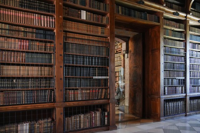 メルク修道院の図書室