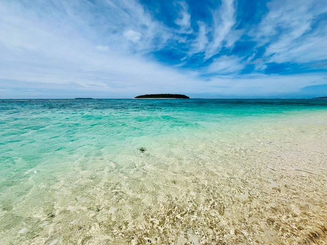 トンガの砂浜
