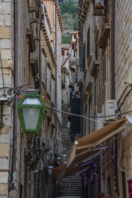 ドブロブニク 旧市街の路地