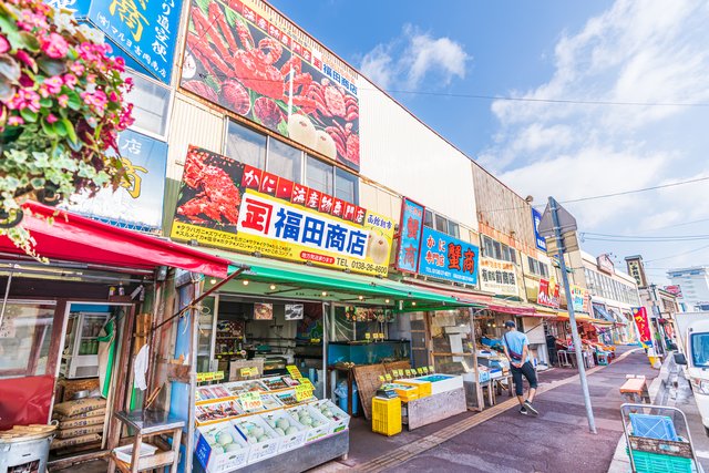 函館朝市（北海道）
