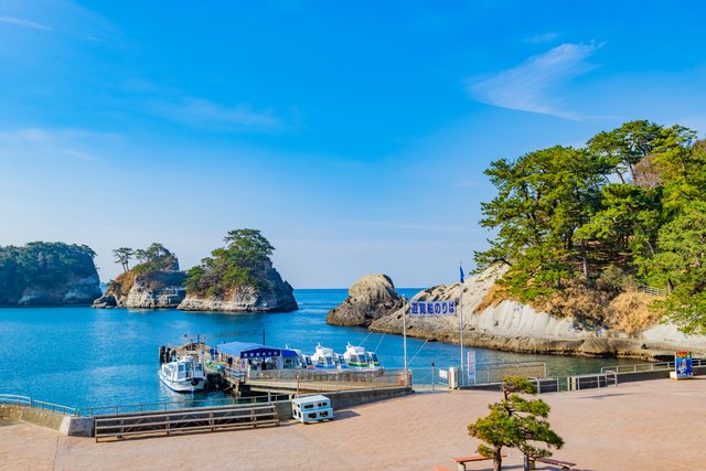 西伊豆・堂ヶ島の海岸（静岡）