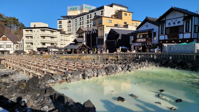 草津温泉の湯畑(群馬)