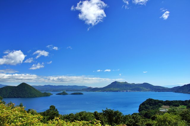洞爺湖と中島(北海道)