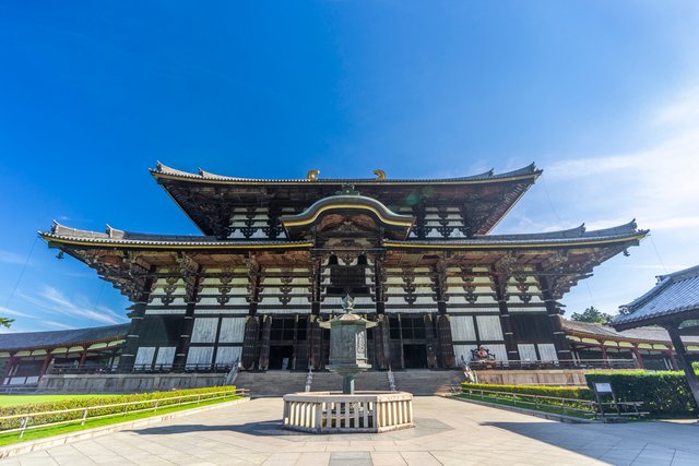 東大寺の大仏殿(奈良)