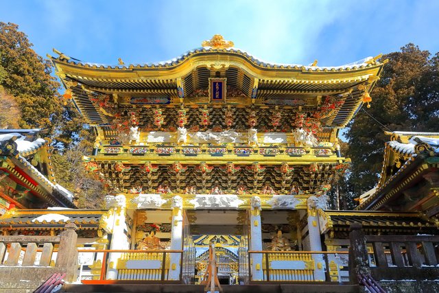 日光東照宮の陽明門（栃木）