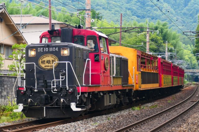 嵯峨野トロッコ列車(京都)