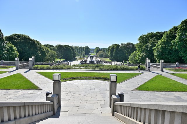 オスロのヴィーゲラン公園