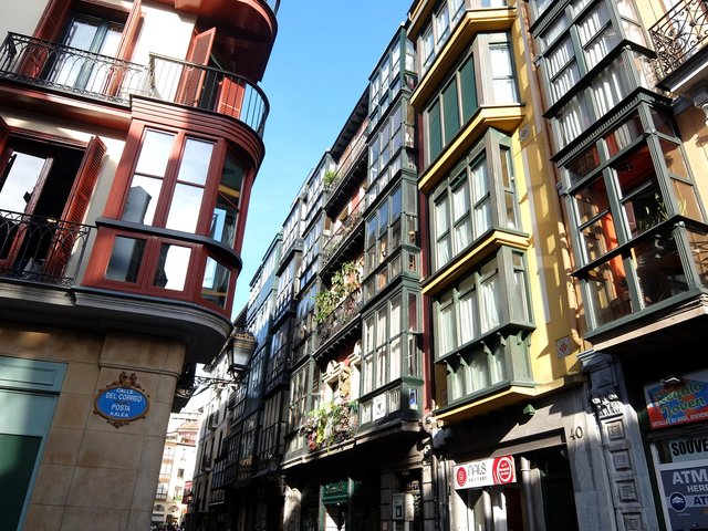 ビルバオの旧市街