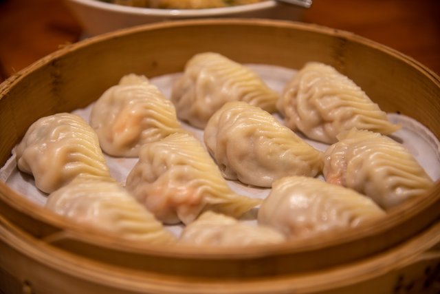 鼎泰豐の蒸し餃子