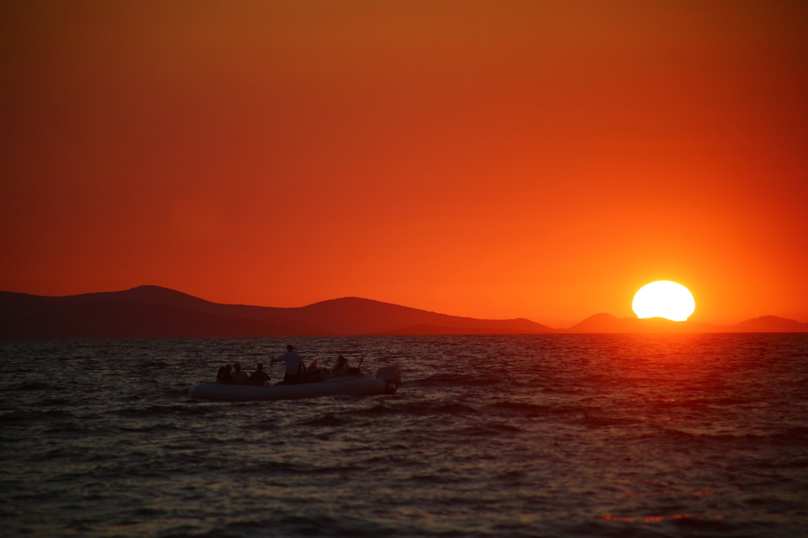 ザダルの夕日